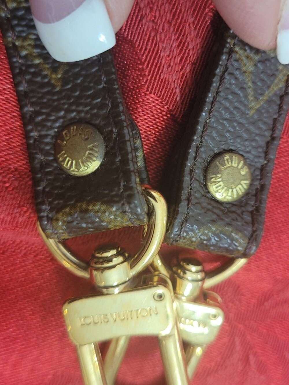 Louis Vuitton Monogram Replacement Bag Strap 39" Fits all LV Bags!